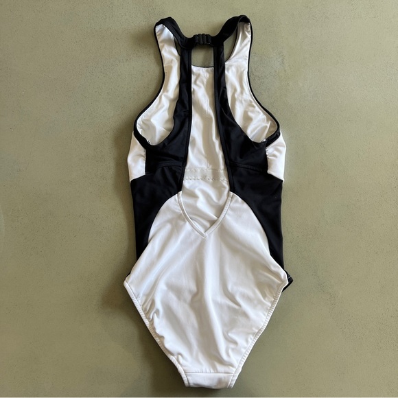 Seafolly Black and White One Piece Swimsuit, Size US4 - Picture 2 of 8